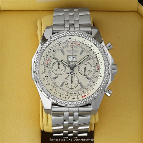 breitling bentley 6.75 used|breitling bentley 6.75 price.